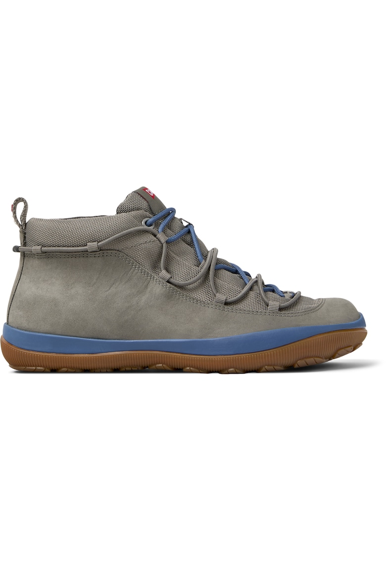 Oferte la Ghete de piele nabuc Peu Pista - Gri