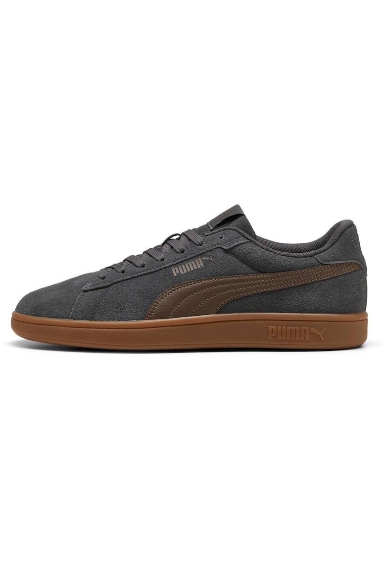 Pantofi sport Smash 3.0 de piele intoarsa cu insertii de piele - Gri