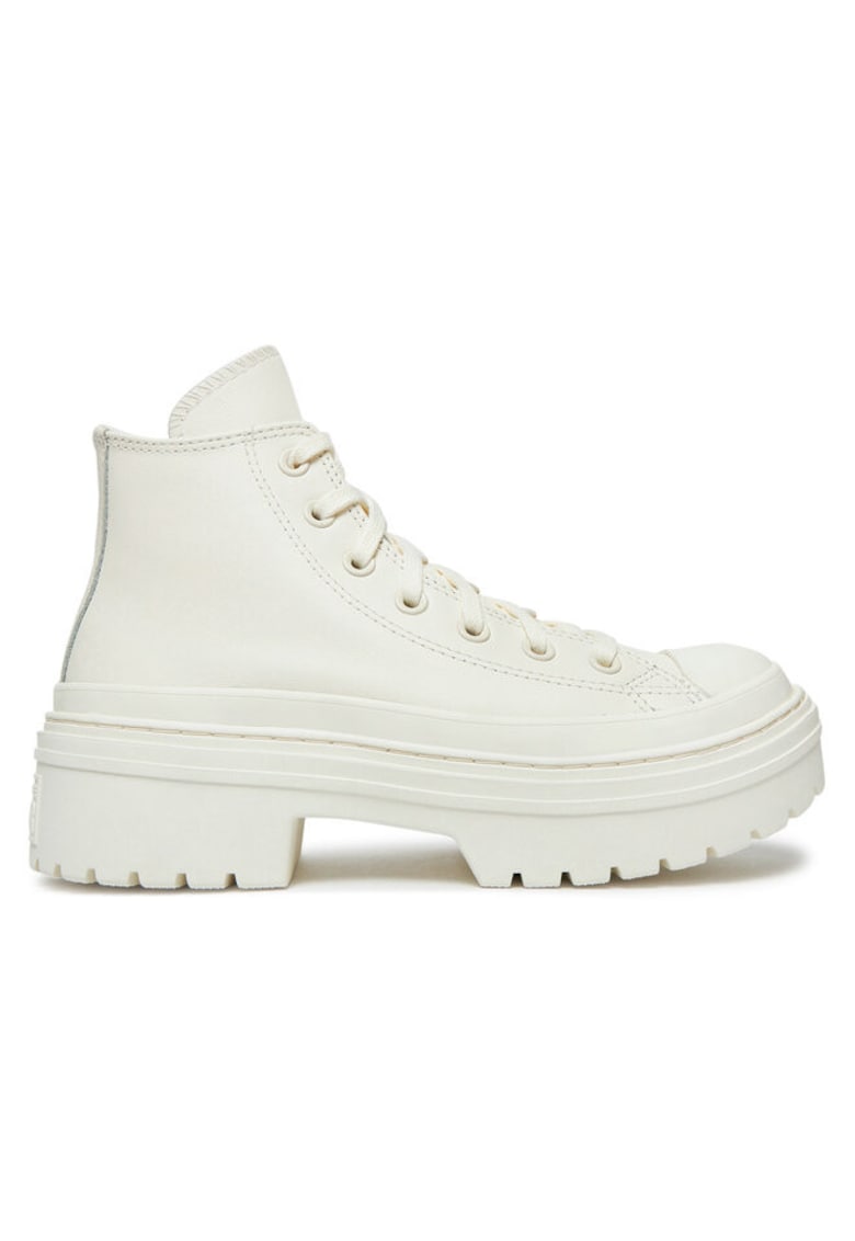 Pantofi sport din piele All Star Lugged Heel - Alb