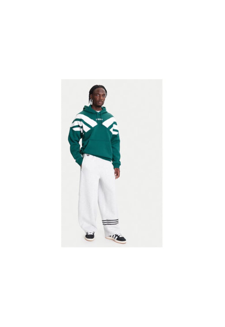 Pantaloni de trening cu de - Alb
