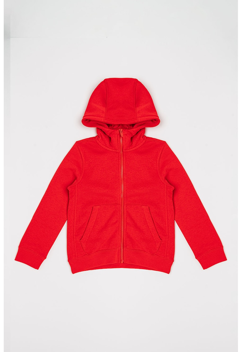 Hanorac copii -  Gri deschis - 65845 - Rosu vermillion