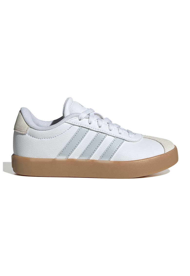 Pantofi sport VL Court 3.0 de piele - Alb/Albastru prafuit