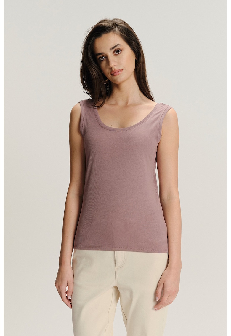 Top uni lejer - Roz prafuit