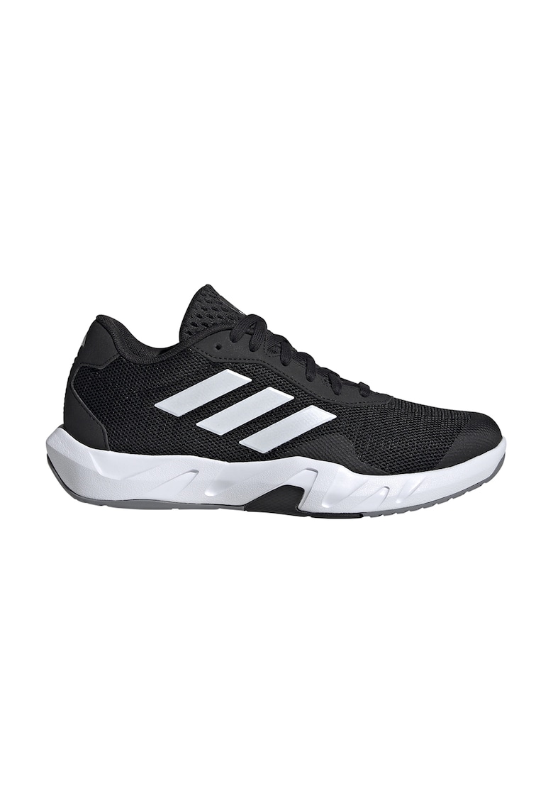 Pantofi pentru fitness Amplimove - Negru/Alb optic