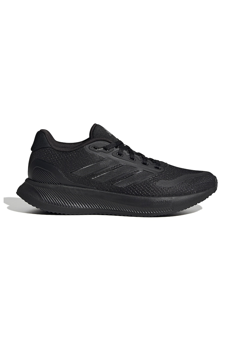 Pantofi Runfalcon 5 de plasa cu garnituri din material sintetice pentru alergare - Negru