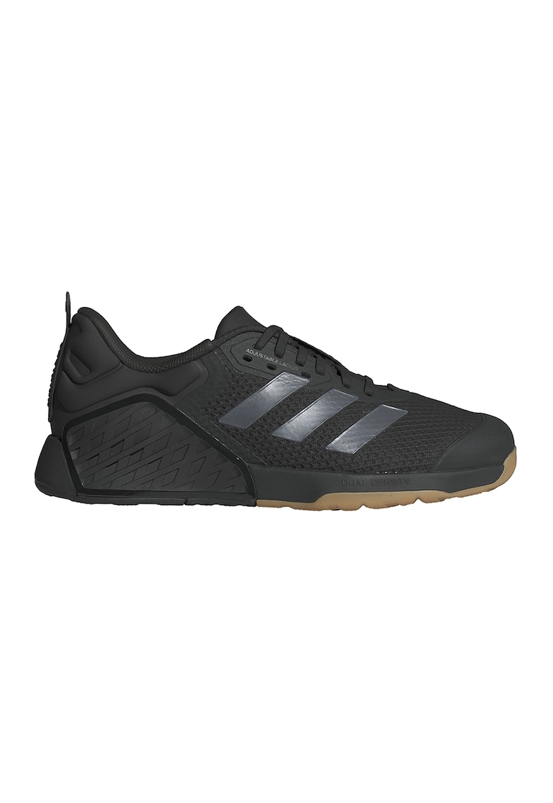 Pantofi pentru fitness Dropset 3 - Negru stins/Gri inchis