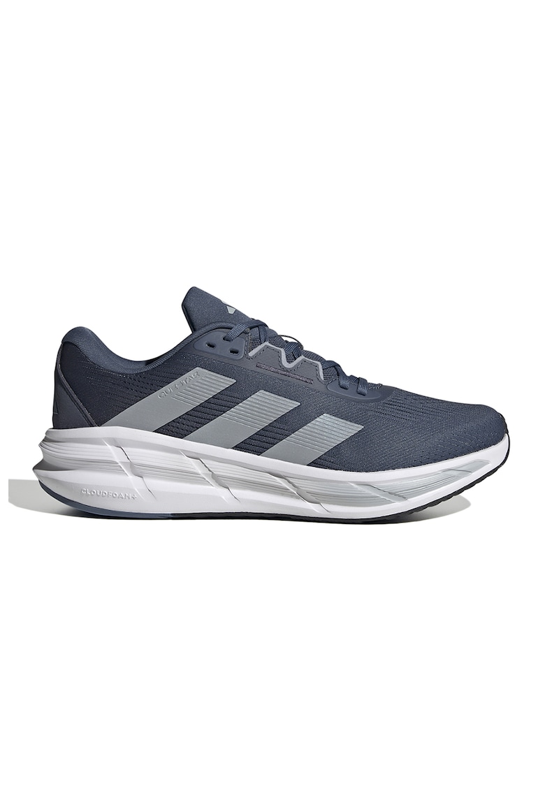 Pantofi Questar 3 cu aspect tricotat pentru alergare - Bleumarin