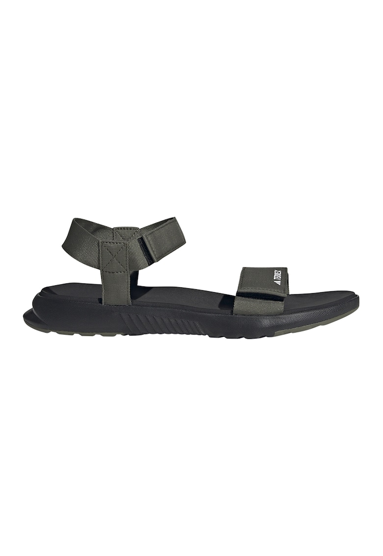 Sandale cu velcro si logo discret Terrex - Kaki