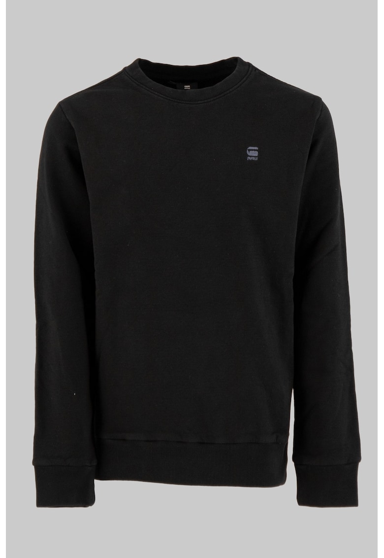 Bluza de trening de bumbac - Negru