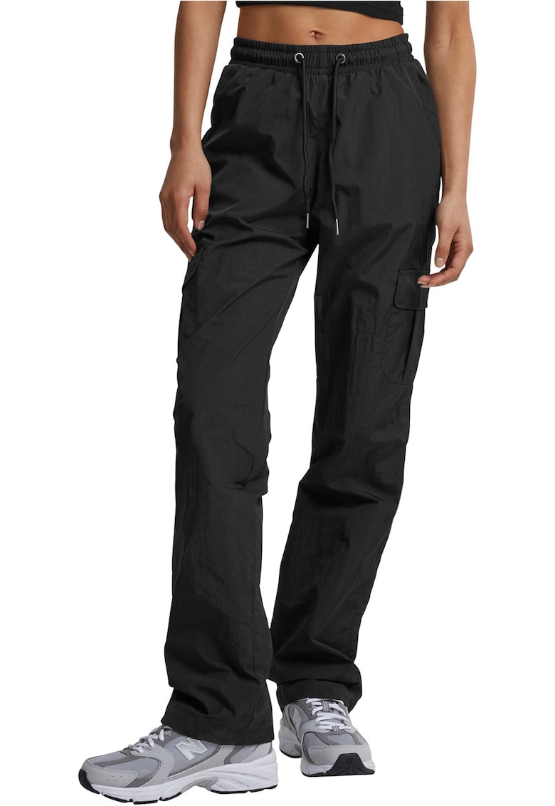 Pantaloni cargo relaxed fit - Negru