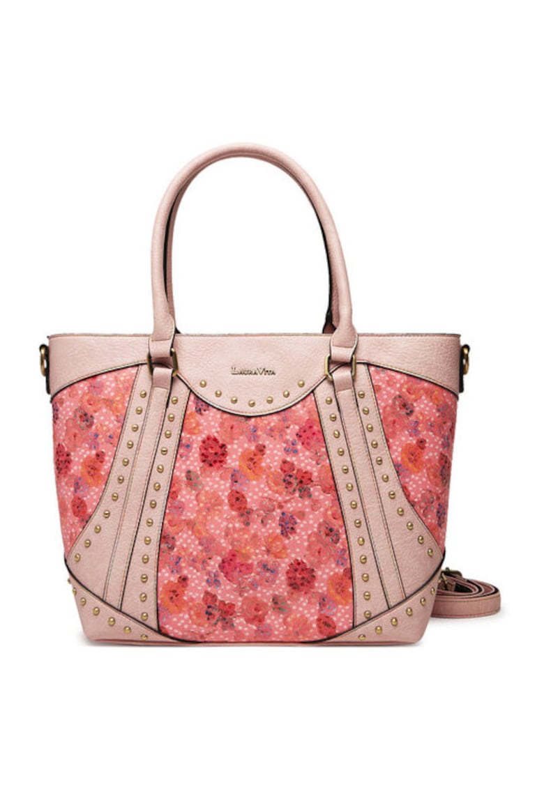 Geanta dama -  Amber 02 - 40x29x11cm - roz