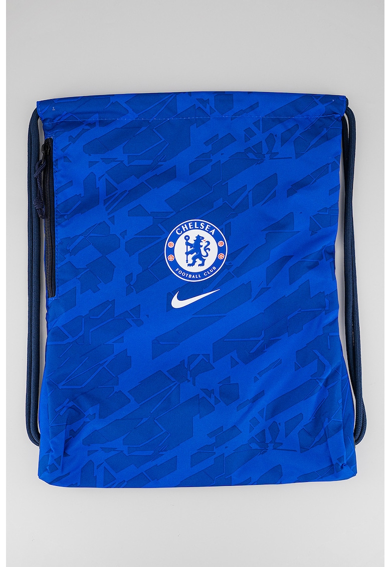 Rucsac din material textil cu snur - pentru fotbal Heritage - Albastru inchis