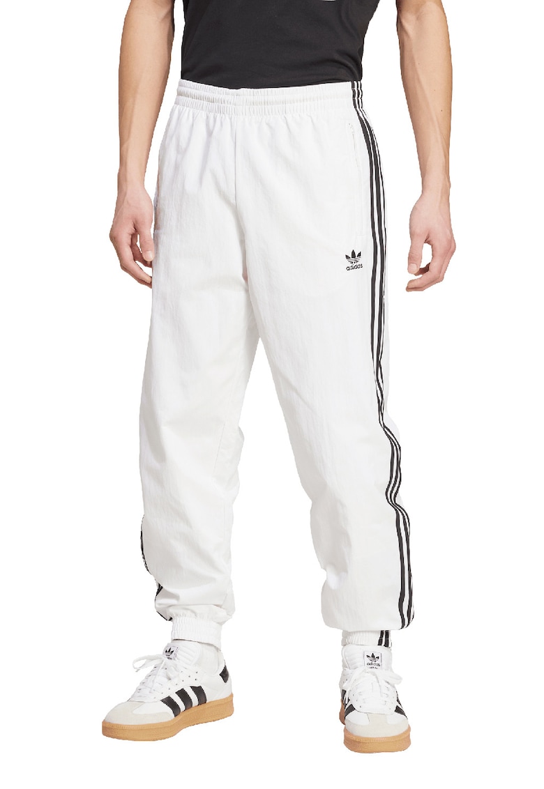 Oferte la Pantaloni de trening cu terminatii cu fermoar Firebird - Alb/Negru stins