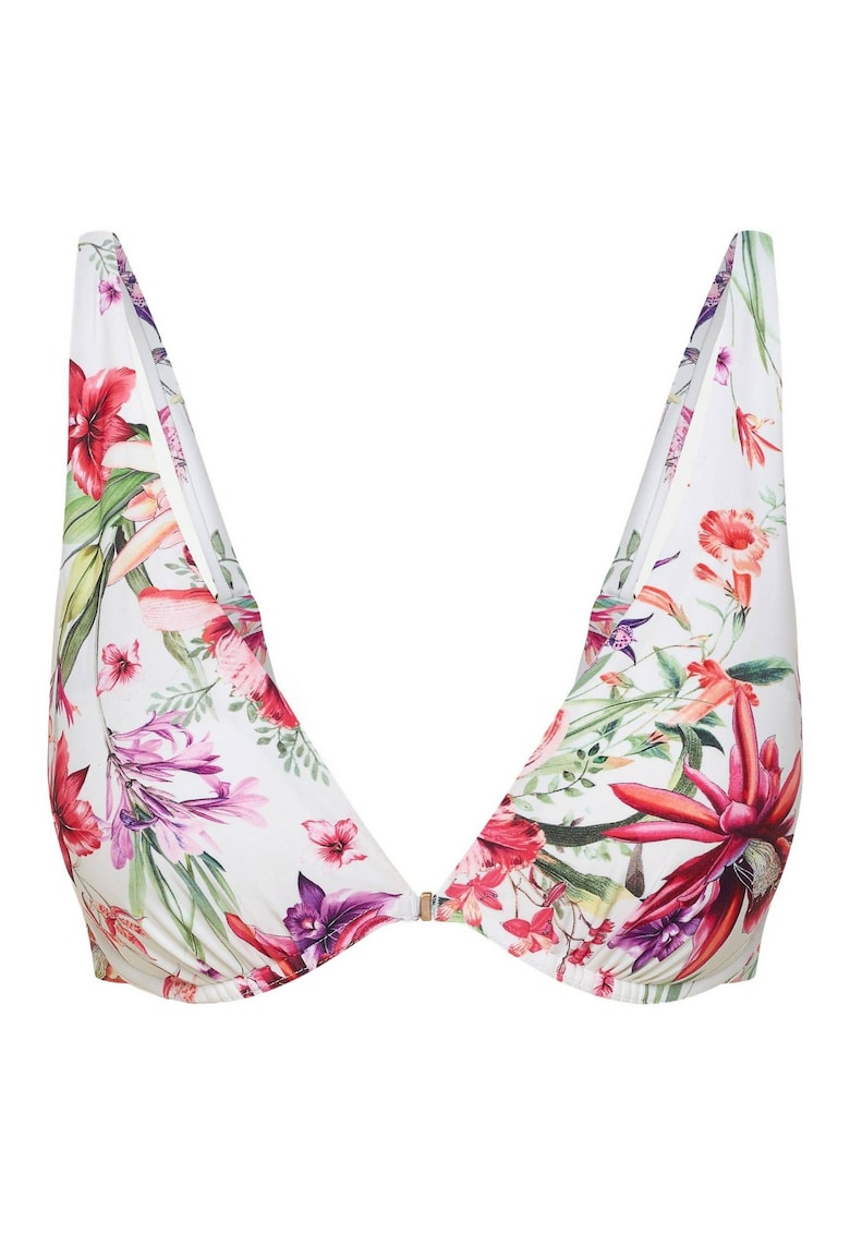 Sutien de baie push-up Lagoon  Alb crem - Alb