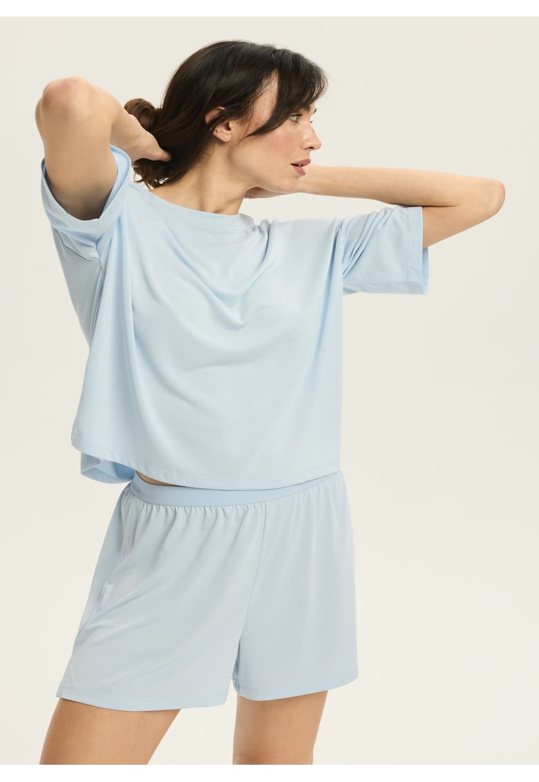Pantaloni scurti Ruth  Albastru deschis - Albastru deschis