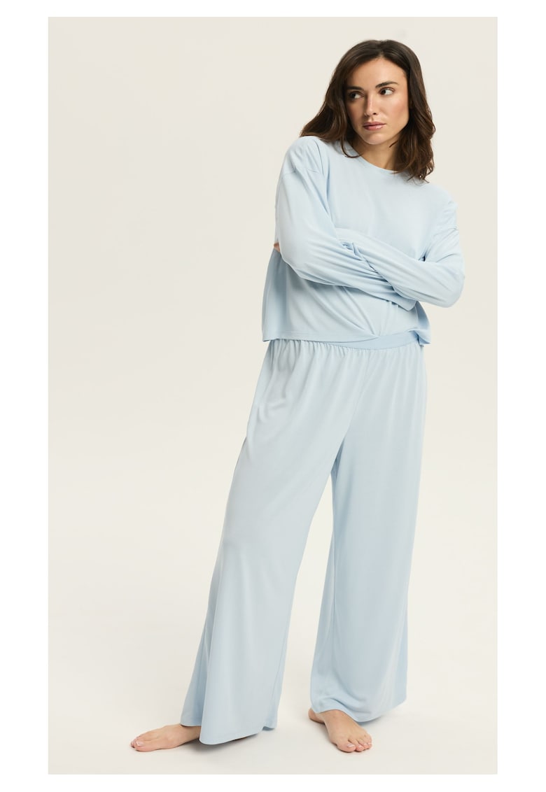 Pantaloni Ruth  Albastru deschis - Albastru deschis