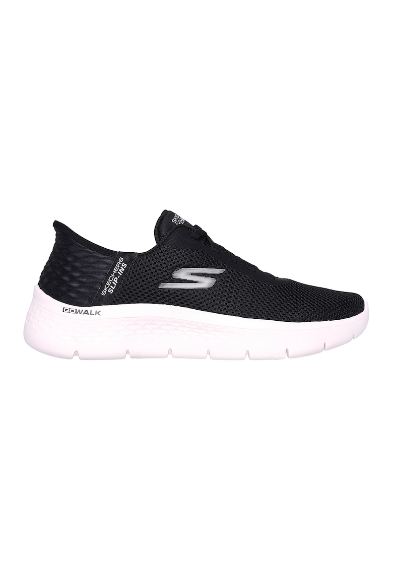 Pantofi sport slip-in GO WALK® Flex - Alb/Negru