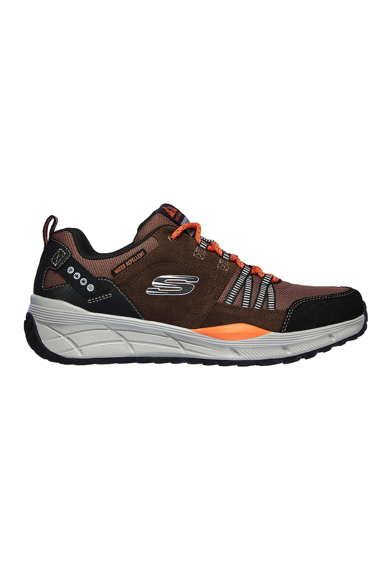 Oferte la Pantofi cu insertii de piele intoarsa pentru trekking Equalizer 4.0 - Negru/Maro/Portocaliu