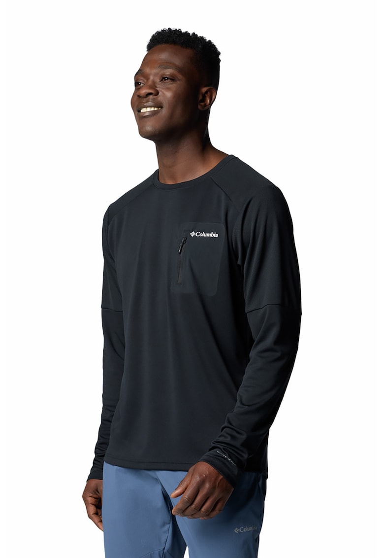 Bluza tricotata cu logo Tech - Negru