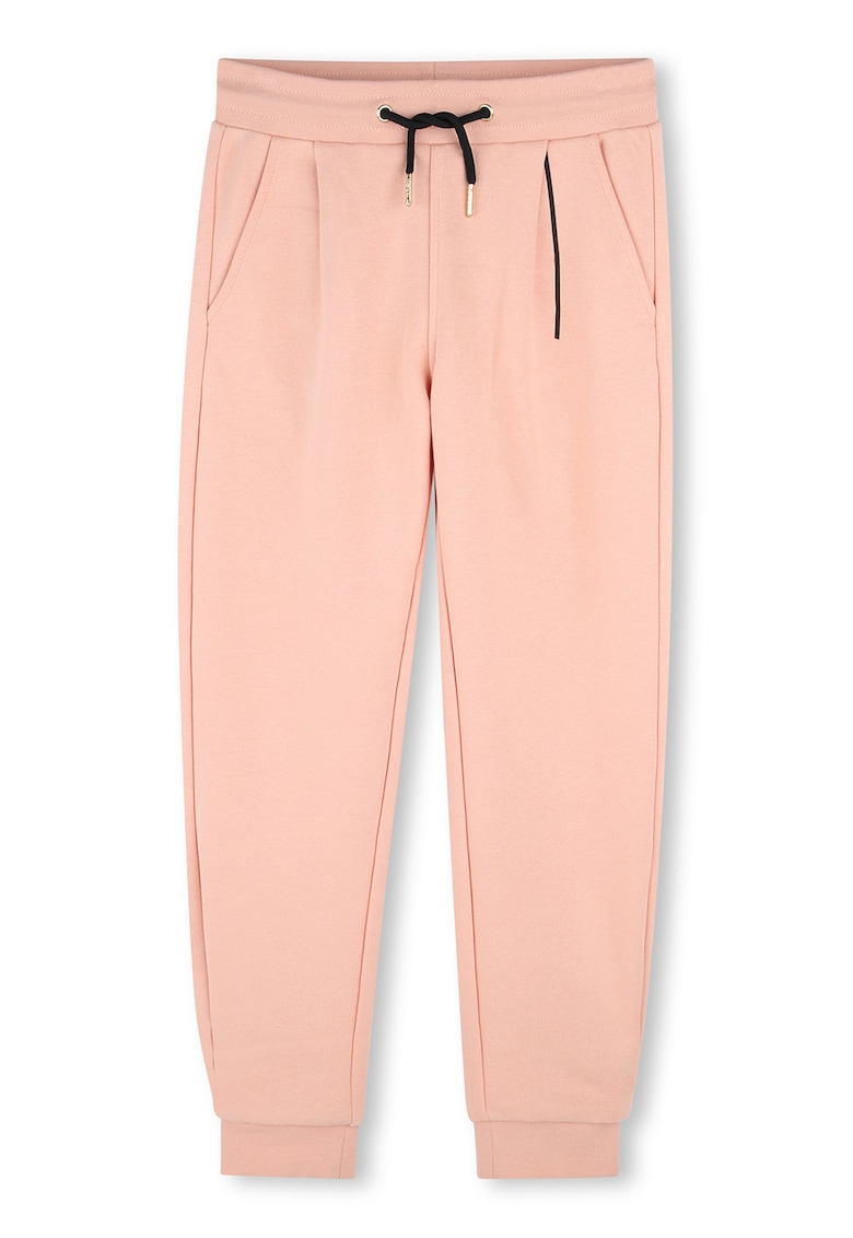 Pantaloni de trening cu snur in talie - Piersica