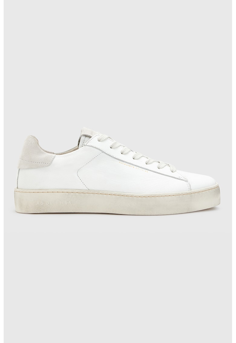 Pantofi sport de piele Shana - Alb murdar