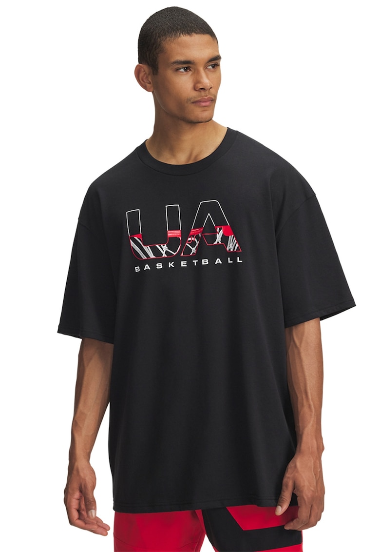 Tricou lejer M HWT - Rosu/Alb/Negru