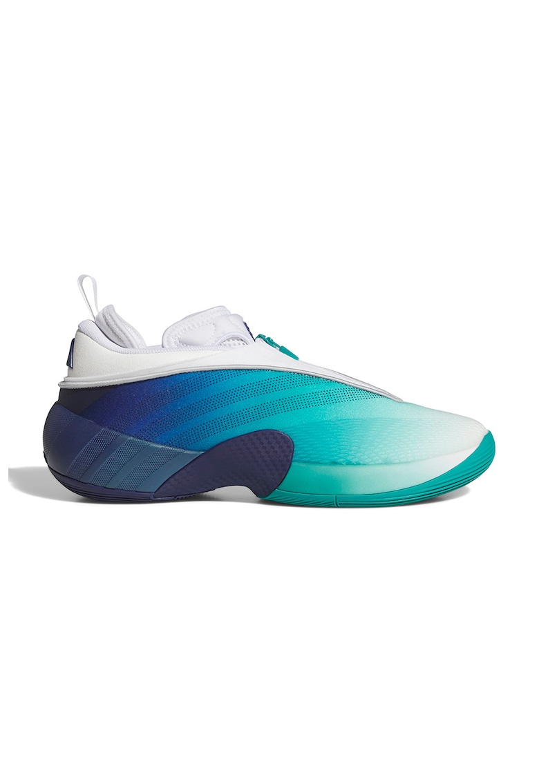adidas Performance - Pantofi cu fermoar - pentru baschet - Alb/Verde aquamarin