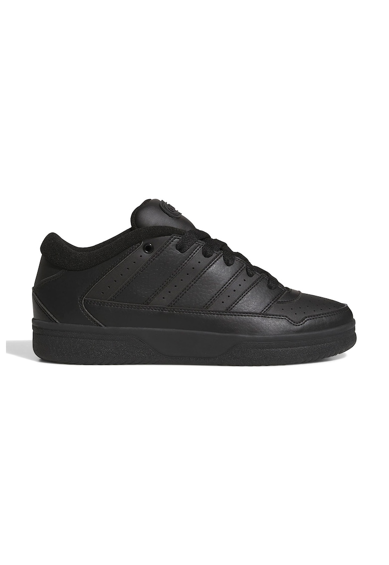 Pantofi sport de piele ecologica cu detalii perforate Breakstar - Negru