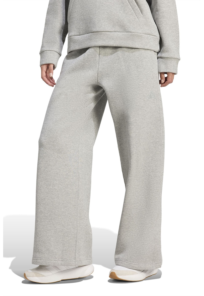 Pantaloni de trening cu croiala ampla Wall - Gri melange