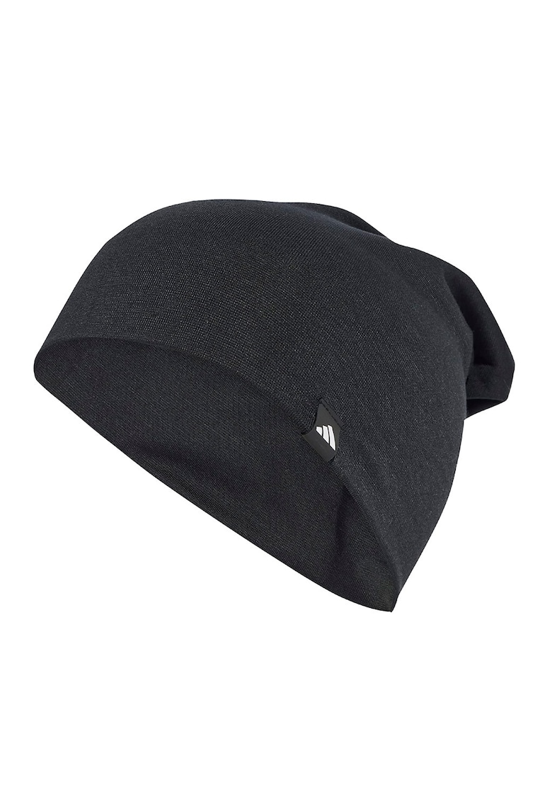 Caciula unisex cu model uni - Negru