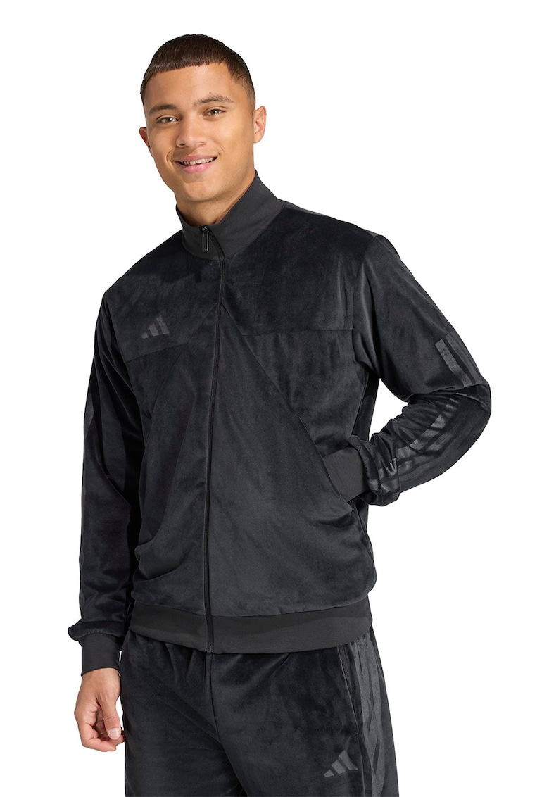 Bluza de trening cu fermoar Tiro - Negru
