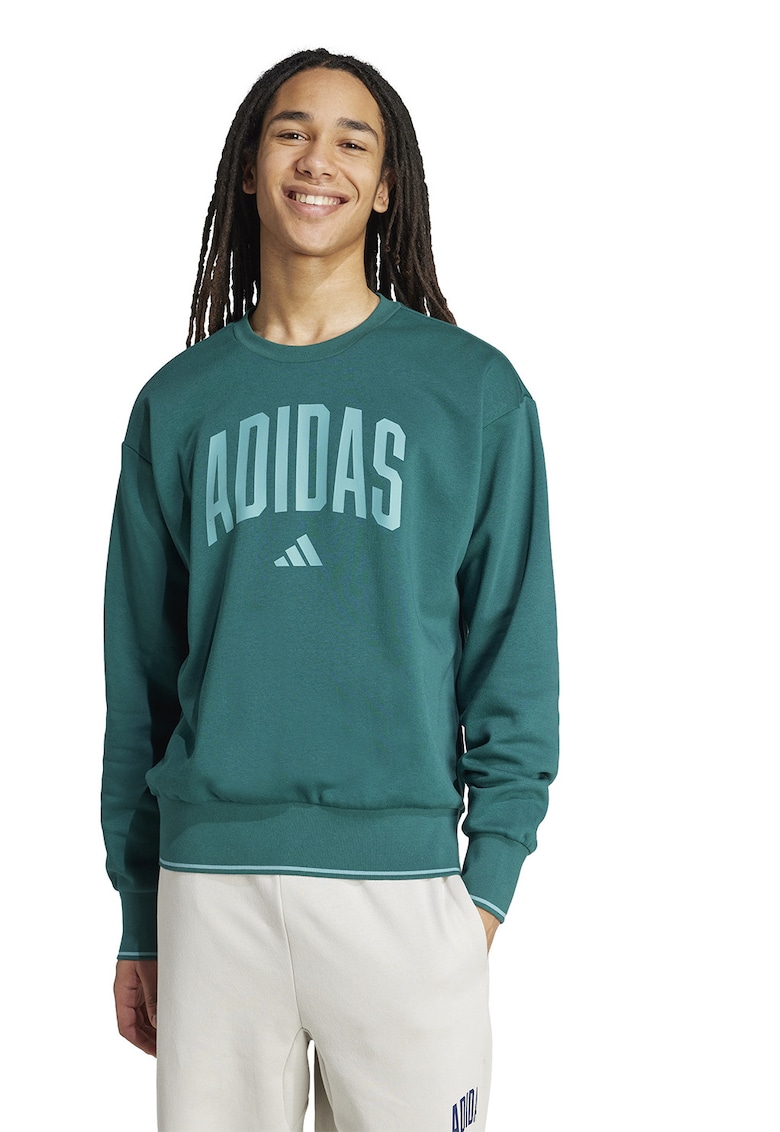 Bluza de trening cu logo - Turcoaz/Verde aquamarin