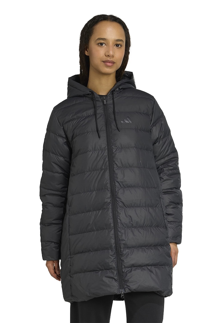 Geaca cu umplutura de puf Essentials CLIMAWARM - Negru