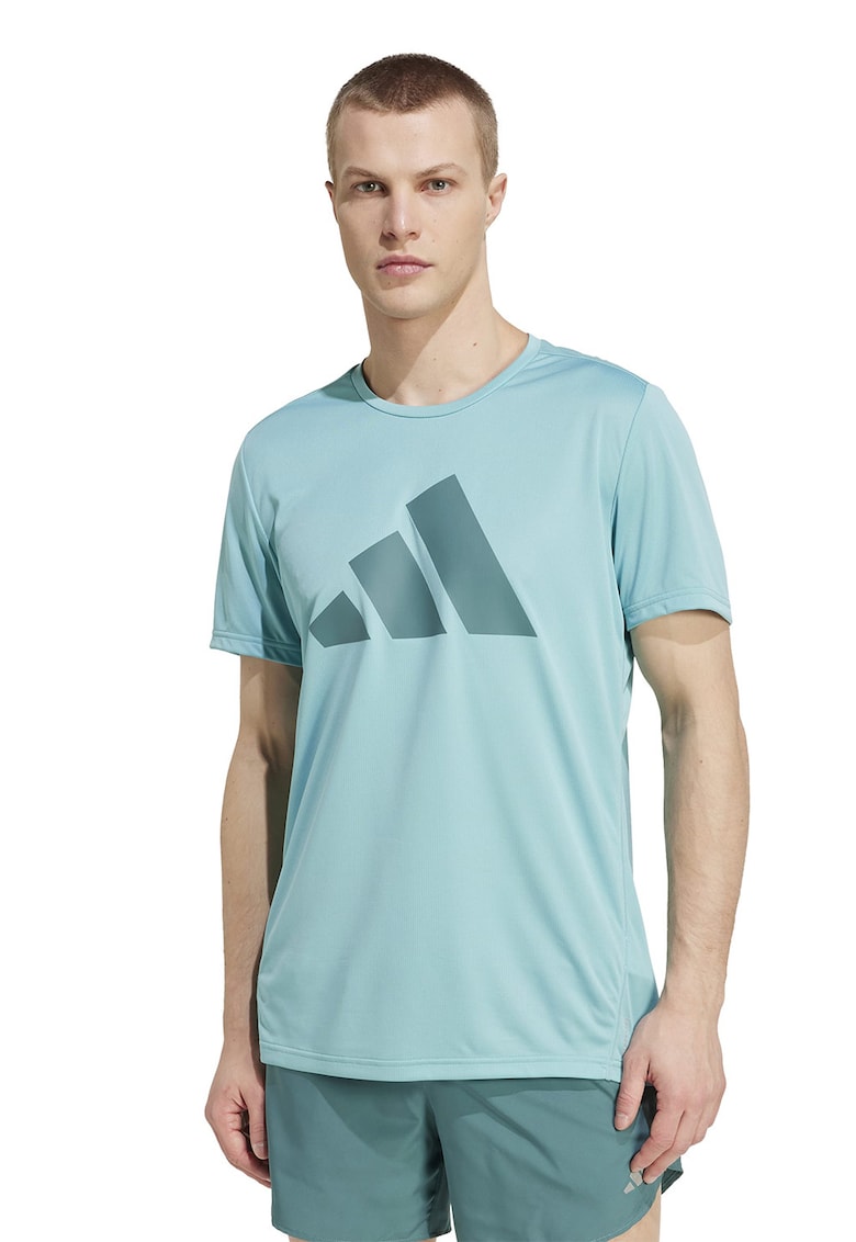 Tricou pentru alergare Run It - Turcoaz/Verde aquamarin