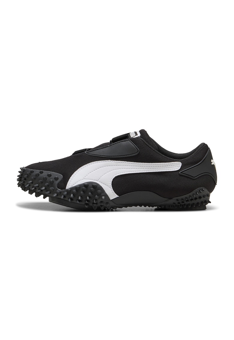 Pantofi sport Mostro OG low-cut din material textil - Alb/Negru