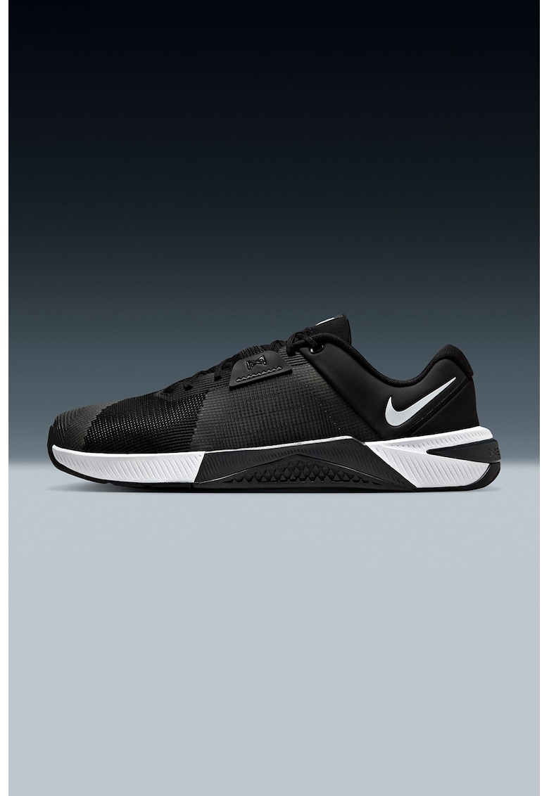 Pantofi Metcon 10 cu logo - pentru fitness - Alb/Negru