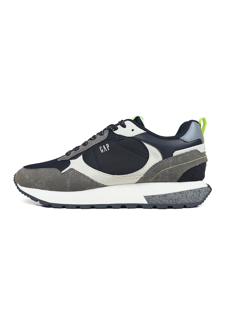 Pantofi sport uni textili - Gri/Maro taupe