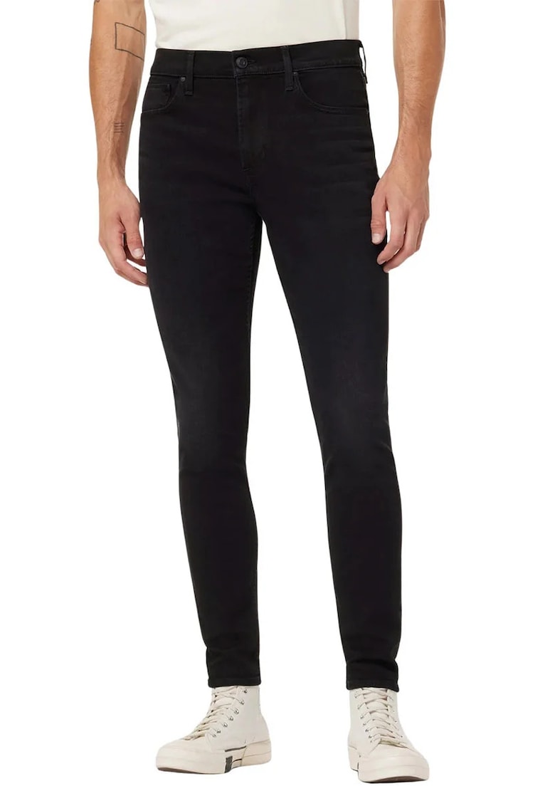 Blugi skinny ușor elastici - Negru
