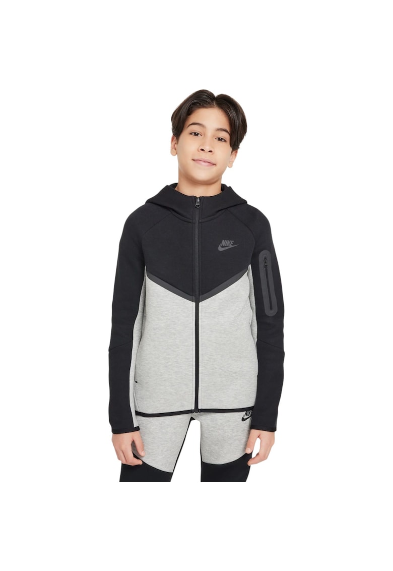 Hanorac  Tech Fleece FZ - PD 50371 - Negru/Gri