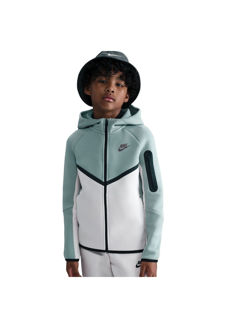 Hanorac  Tech Fleece FZ - PD 50366 - Alb/Verde