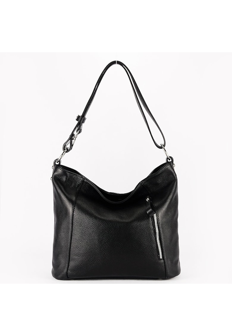 Geanta dama neagra din piele naturala 8913 131 18111 - Negru