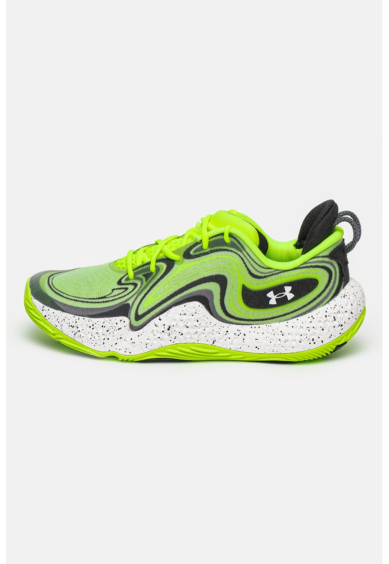 Pantofi sport barbati  303778316 - Sintetic/Textil - Alb - Alb/Negru/Verde neon