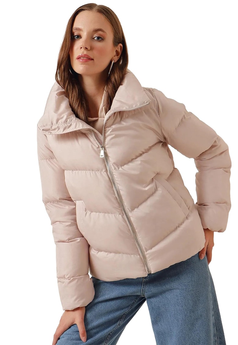 Geaca dama - HiCCUP - Textil - Bej -