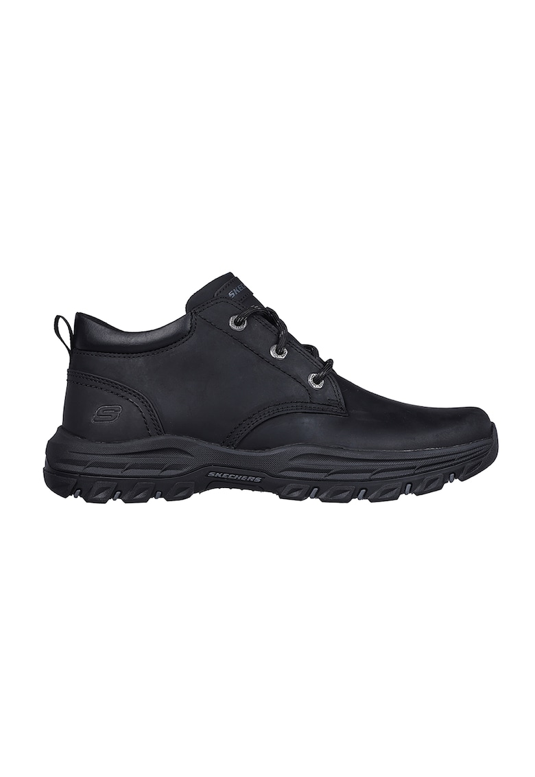 Ghete de piele nabuc Knowlson Ramhurst - Negru