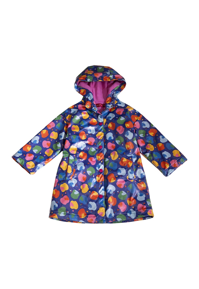 Jacheta regular fit cu design grafic - Multicolor