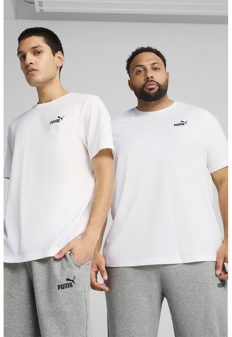 Tricou cu detaliu logo - 54897 - Alb
