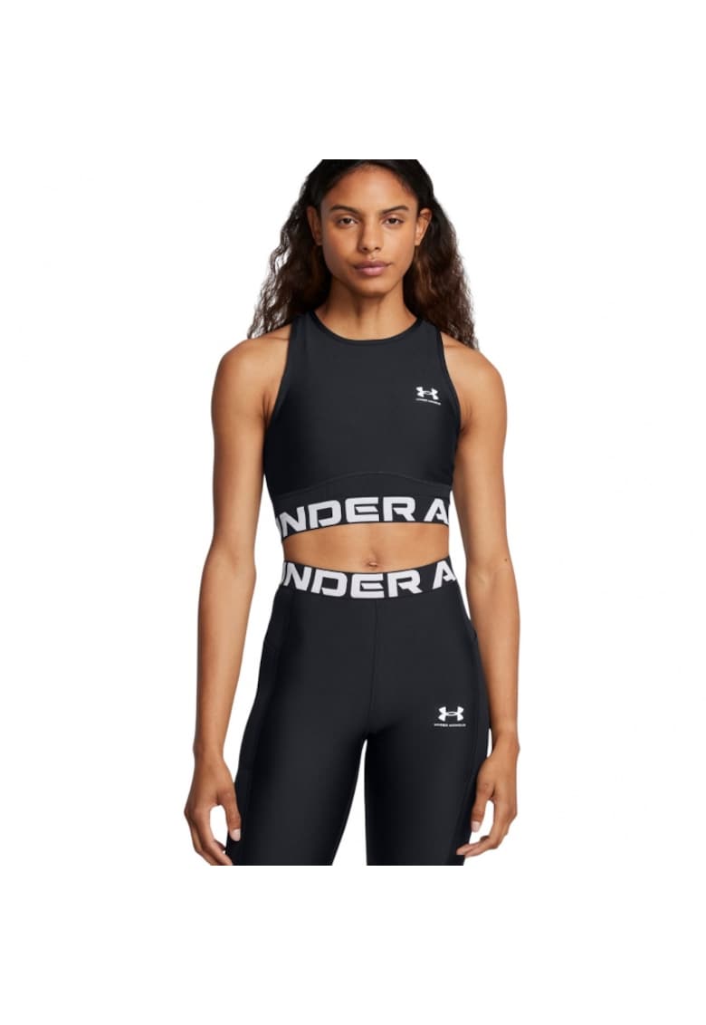 sport dama -  Heatgear Rib - negru - Gri