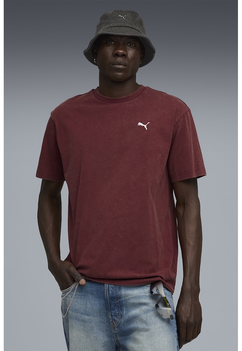 Tricou relaxed fit Essentials Elevated - Visiniu