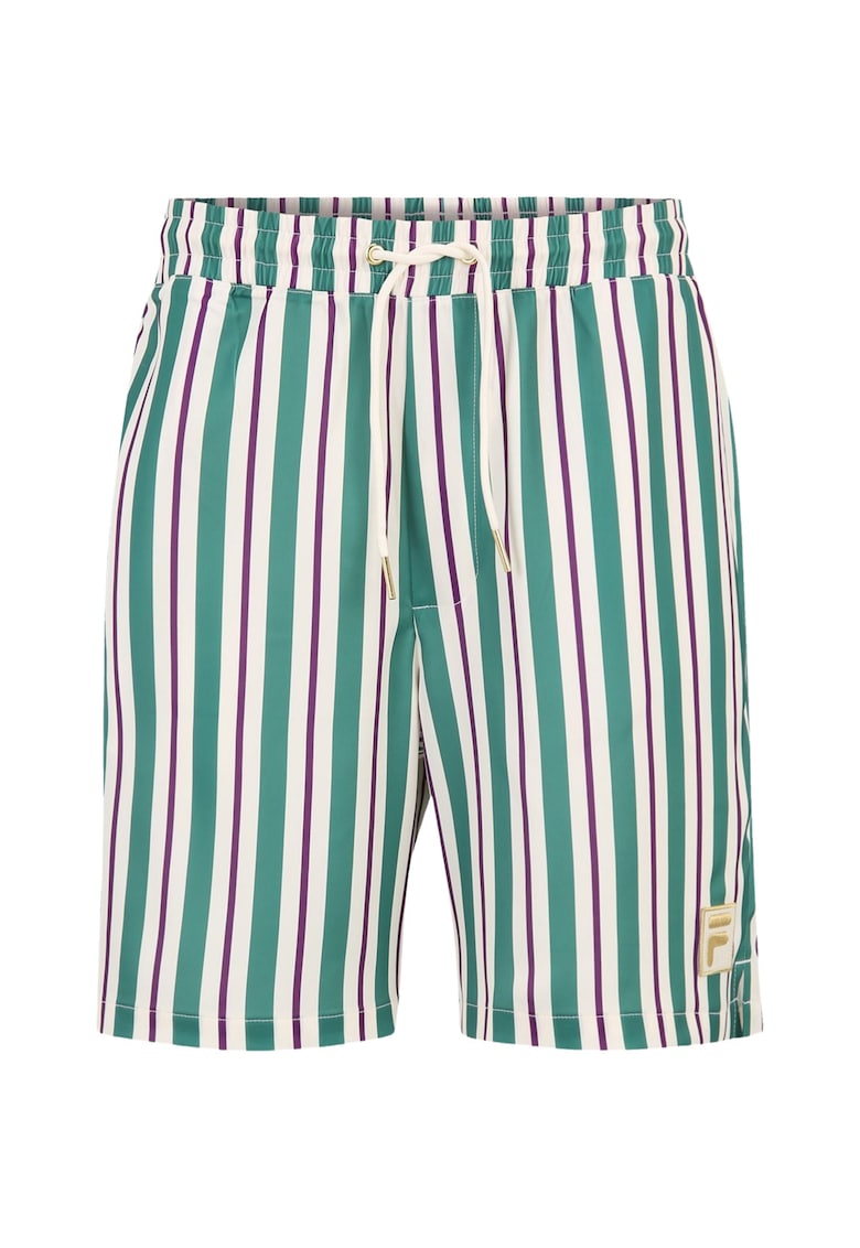 Pantaloni scurti barbati  verde-crem - material uscare rapida - poliester