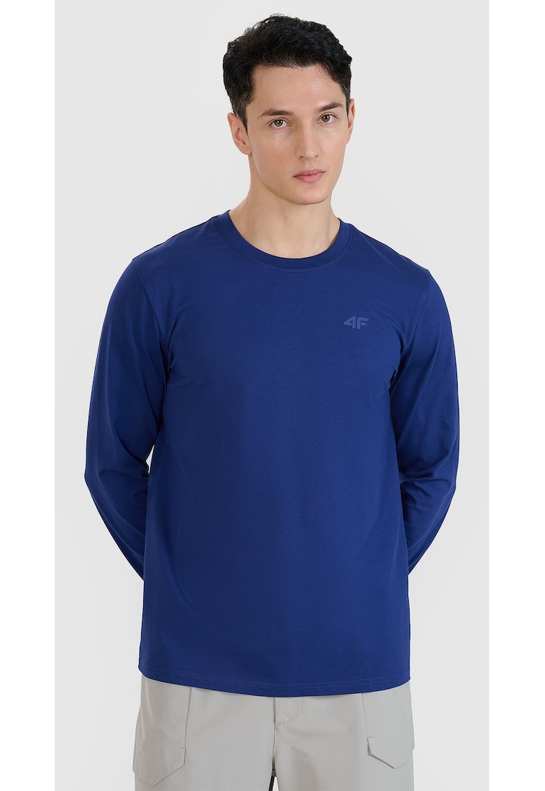 Bluza  maneca lunga - bleumarin - 100% bumbac